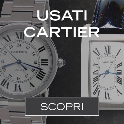 must di cartier orologio 20 valore|Prezzi Cartier usati e vintage .